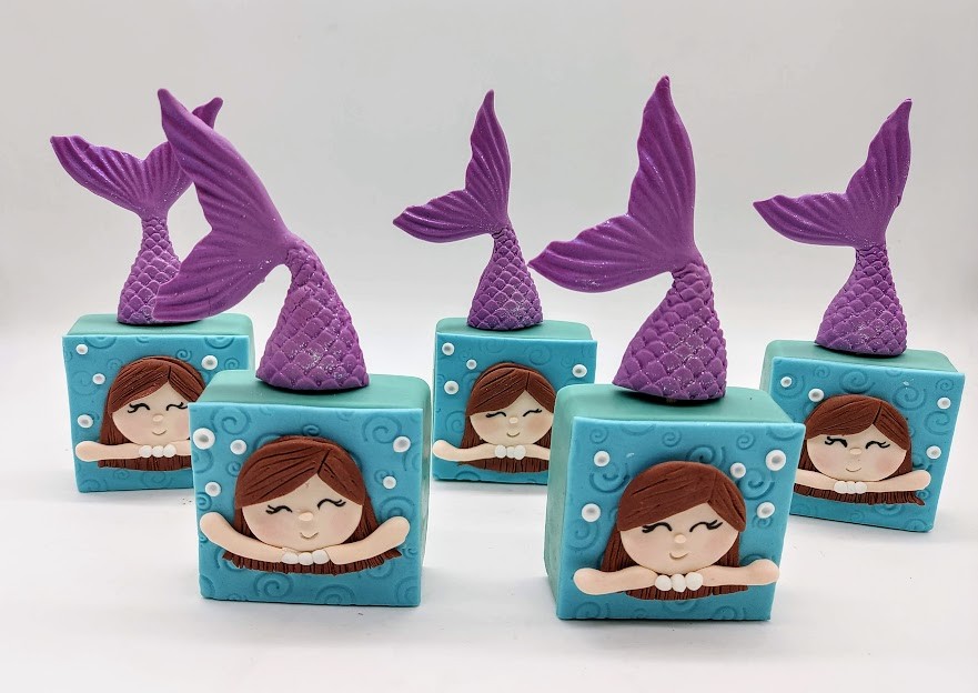 Pão de Mel Sereia 3D