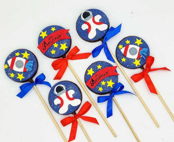 Pirulito de chocolate