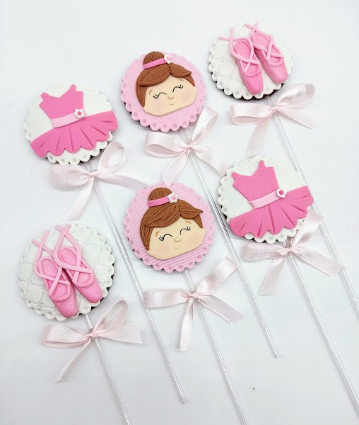 Pirulito de chocolate Bailarina