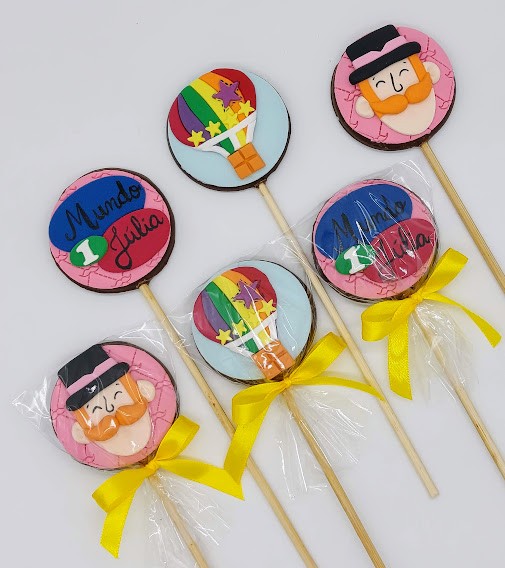 Pirulito de chocolate Bita