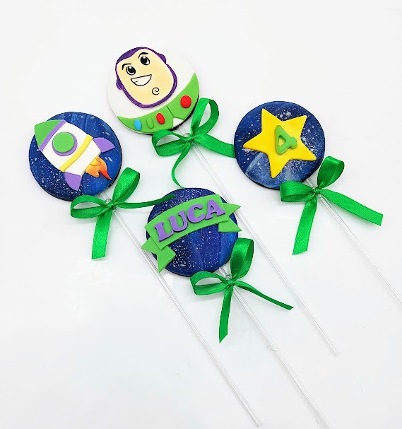 Pirulito de chocolate Buzz