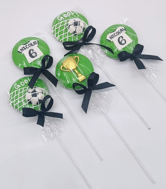 Pirulito de chocolate Futebol