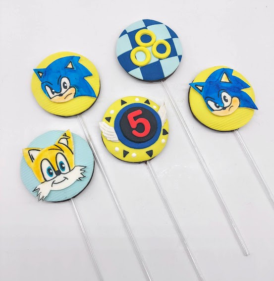 Pirulito de chocolate Sonic