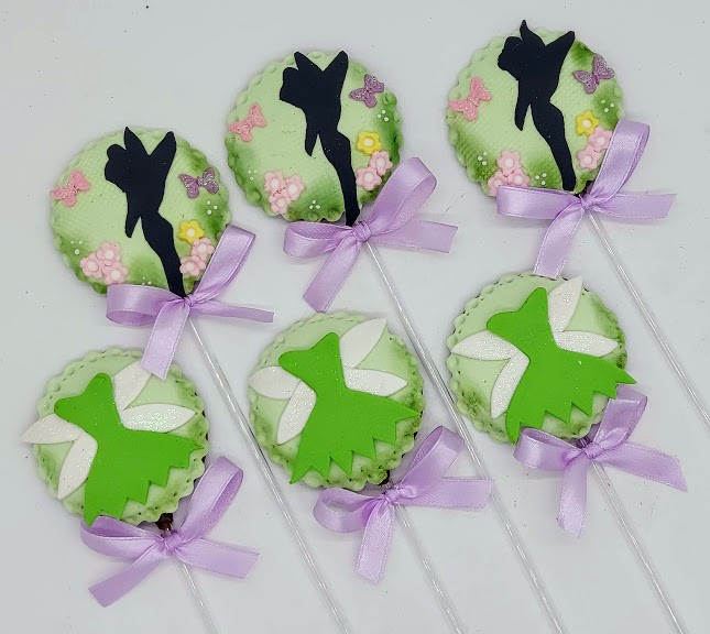 Pirulito de chocolate Tinker Bell