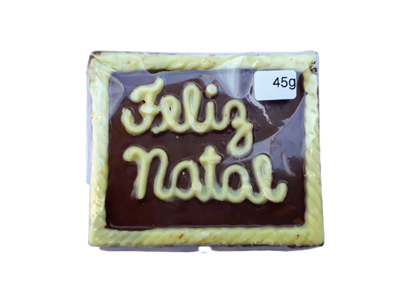 Placa de Chocolate BOAS FESTAS