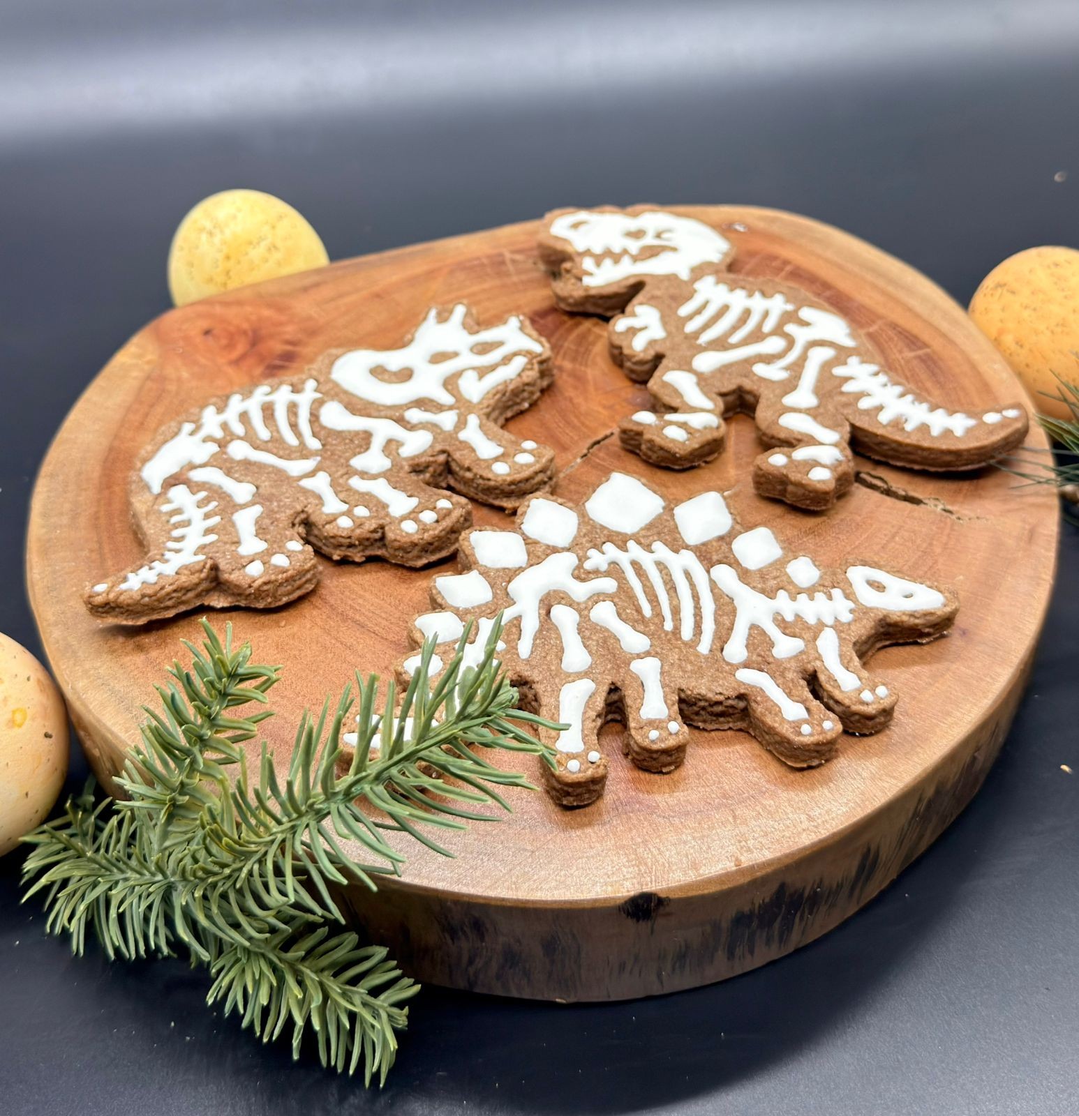 Biscoito Dinossauro Fóssil