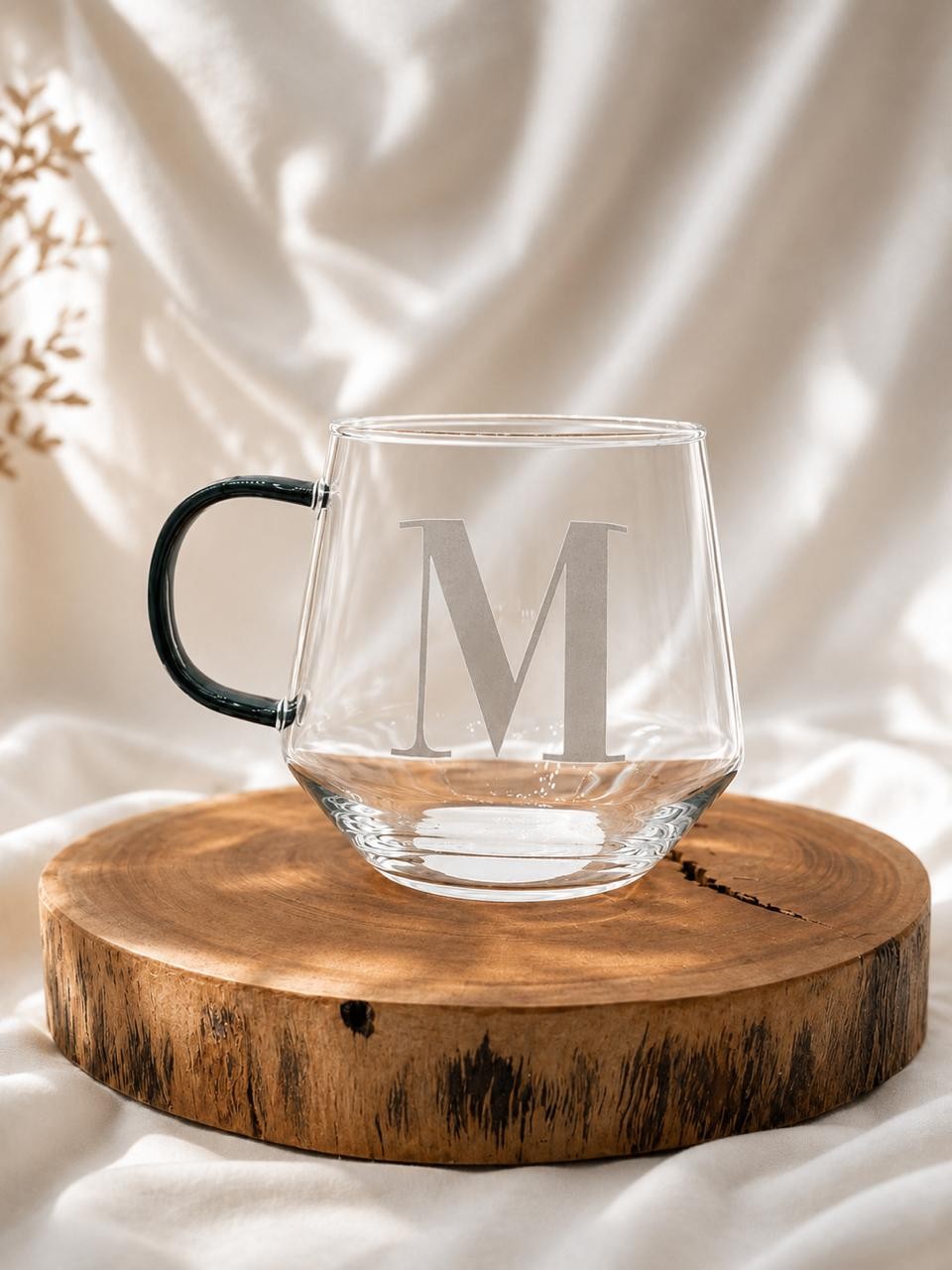 Caneca Vidro c/ Inicial
