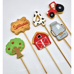 Biscoito decorado Fazendinha