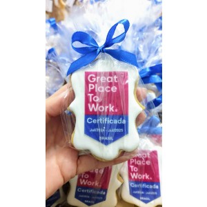 Biscoito Corporativo Retangular