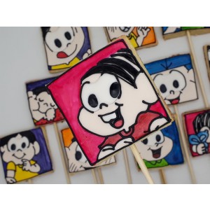 Biscoito decorado Turma da Mônica