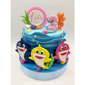 Bolo P Baby Shark