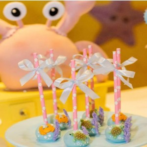 Cake Pop Fundo do Mar