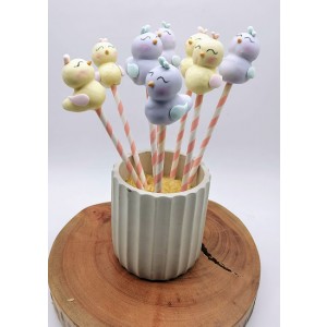 Cake pop Passarinho