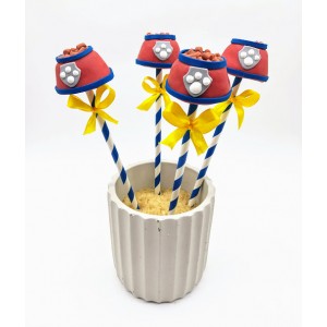 Cake Pop modelado Patrulha Canina