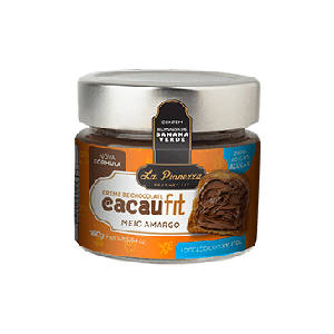 Creme de chocolate CacauFit Meio Amargo