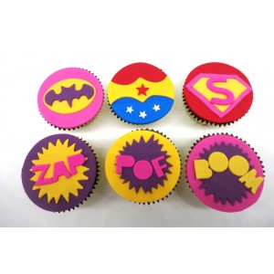 Cupcake Super Heroínas