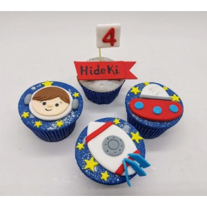 Cupcake Astronauta