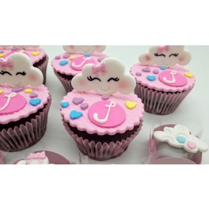 Cupcake Chuva de Amor