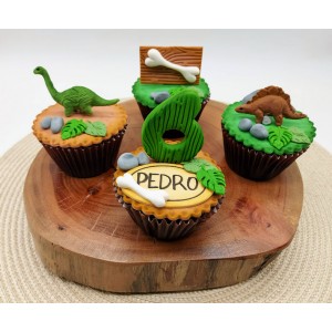 Cupcake Dinossauro