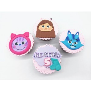 Cupcake Casa Mágica da Gaby