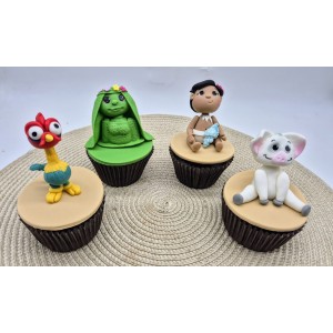 Cupcake 3D Moana