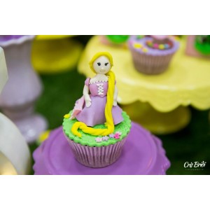 Cupcake 3D Rapunzel