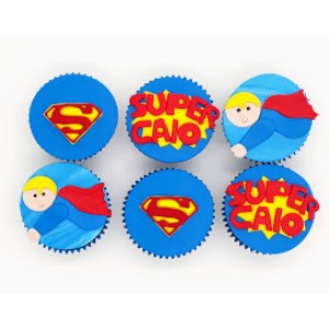 Cupcake Super Homem