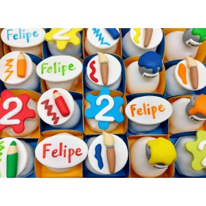 Docinho Glaceado Aquarela