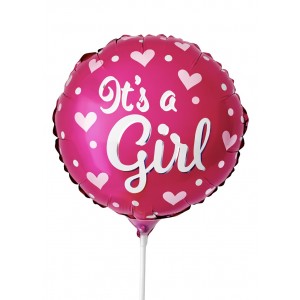 Balão Metalizado - Baby Girl