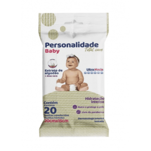 Lenço Umedecidos - pct 20unid