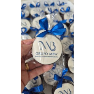 Mini Alfajor Logomarca