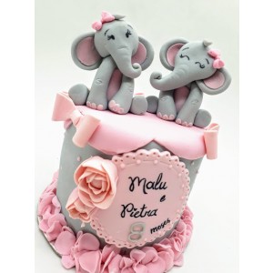 Mini Bolo Elefantinhas