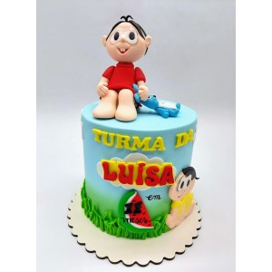 Mini Bolo Turma da Mônica