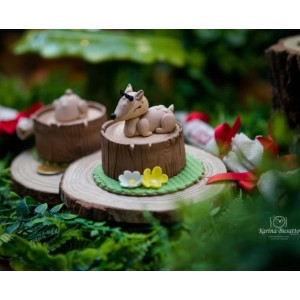 Pão de Mel Bosque Bichos 3D