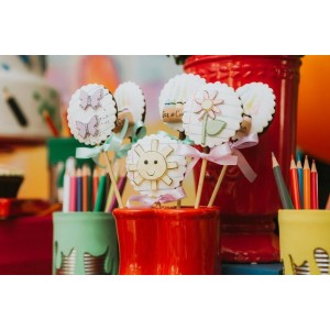 Pirulito de chocolate Aquarela