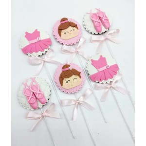 Pirulito de chocolate Bailarina