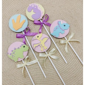 Pirulito de chocolate Dino Baby