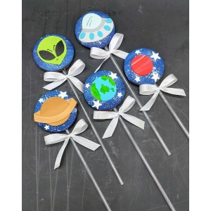 Pirulito de chocolate Extraterrestre