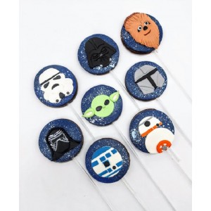 Pirulito de chocolate Star Wars 