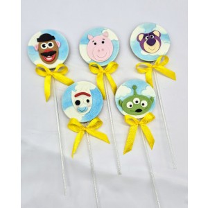 Pirulito de chocolate Toy Story