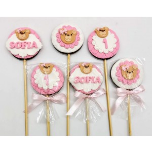 Pirulito de chocolate Ursa