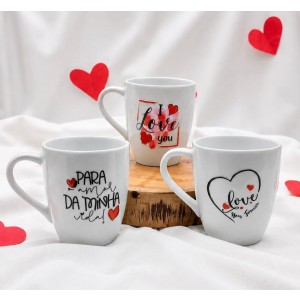 Caneca Sortida Romântica