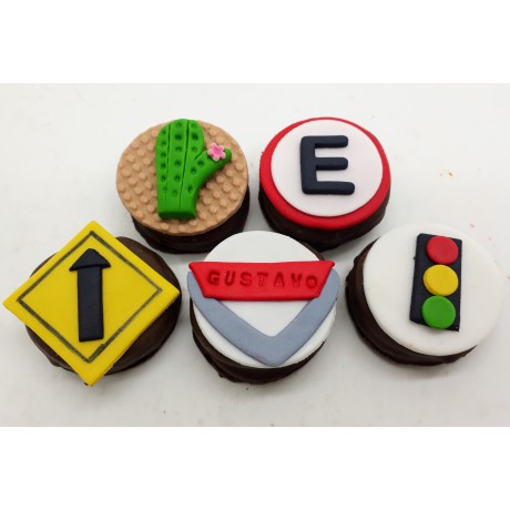 Mini alfajor Carros Disney