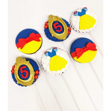 Pirulito de chocolate Branca de Neve