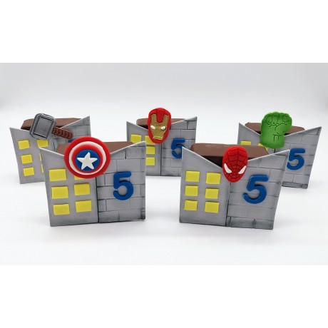 Pão de Mel Vingadores 