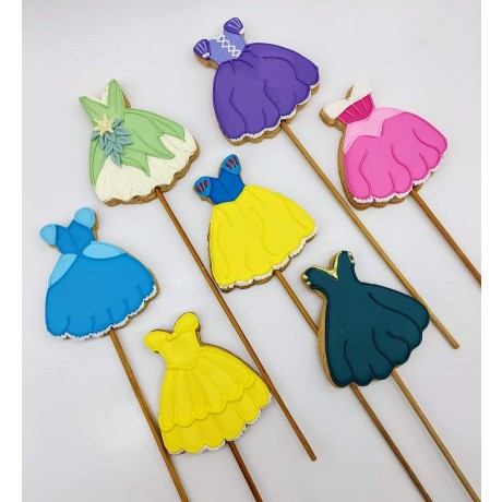 Biscoito decorado Princesas