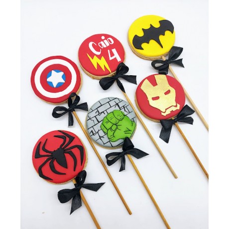 Biscoito Super Heróis