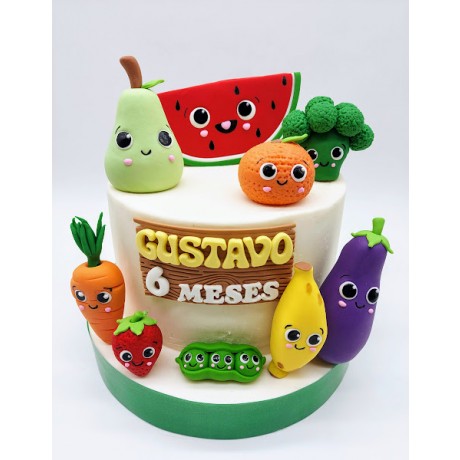 Bolo P Frutas e Legumes