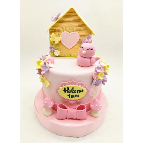 Mini Bolo Passarinho