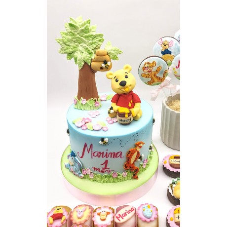 bolo Ursinho Pooh